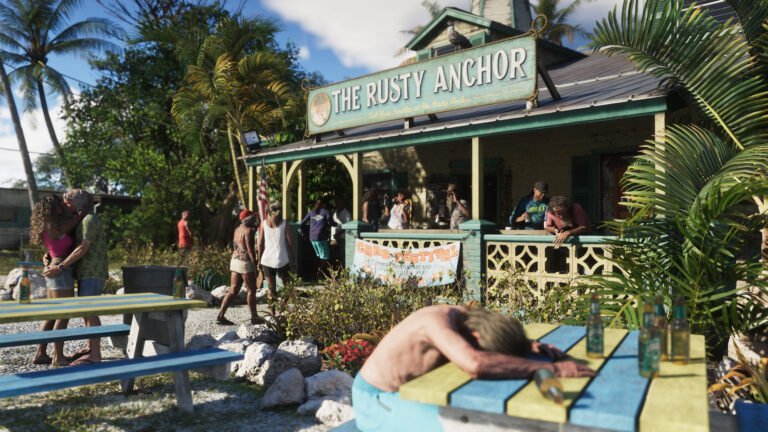 The Rusty Anchor bar in the Key Lento district in Leonida Keys GTA 6
