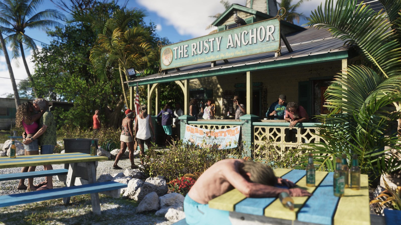The Rusty Anchor bar in the Key Lento district in Leonida Keys GTA 6