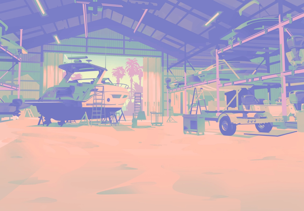 boathouse interior